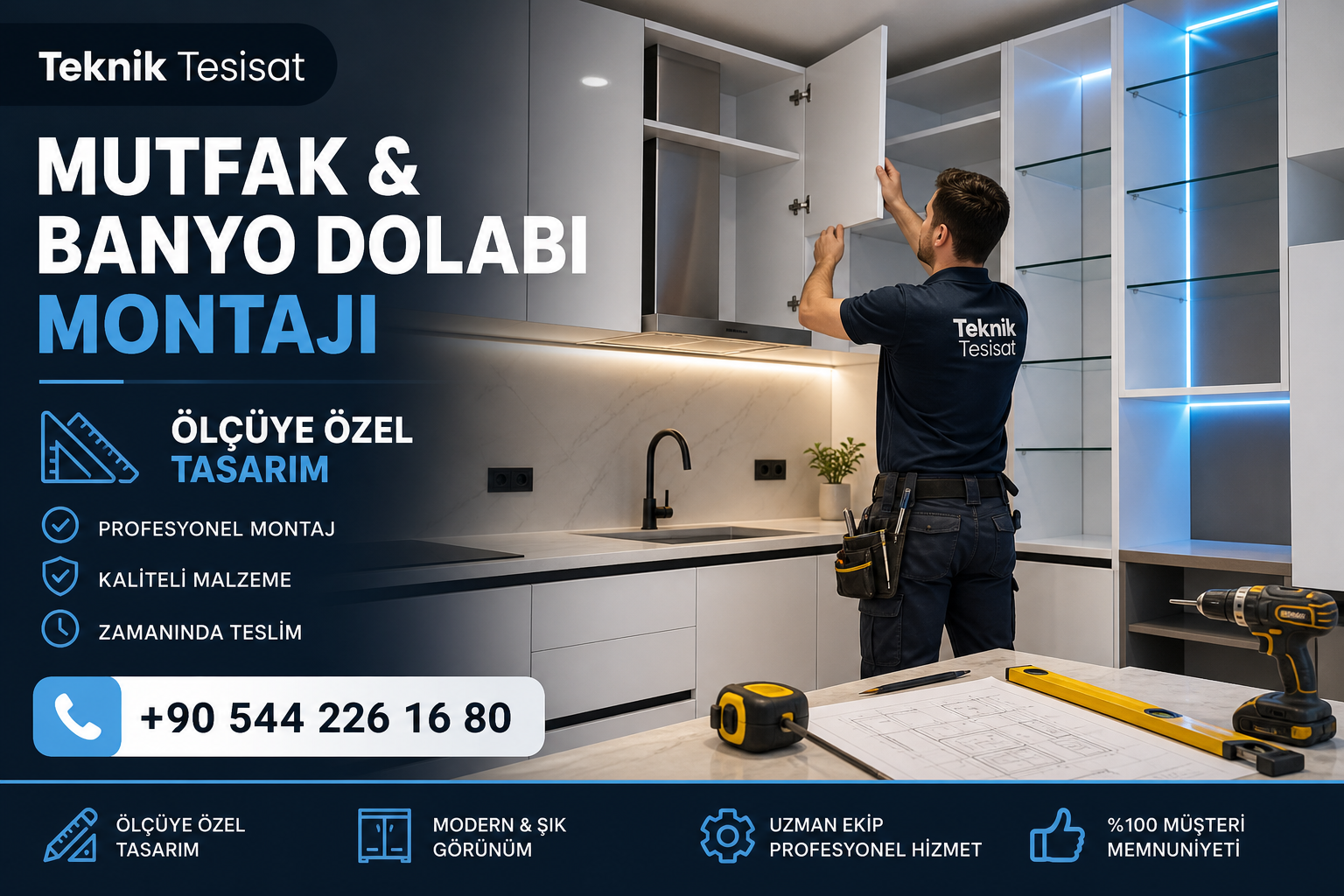 Mutfak ve Banyo Dolabı Satış ve Montajı