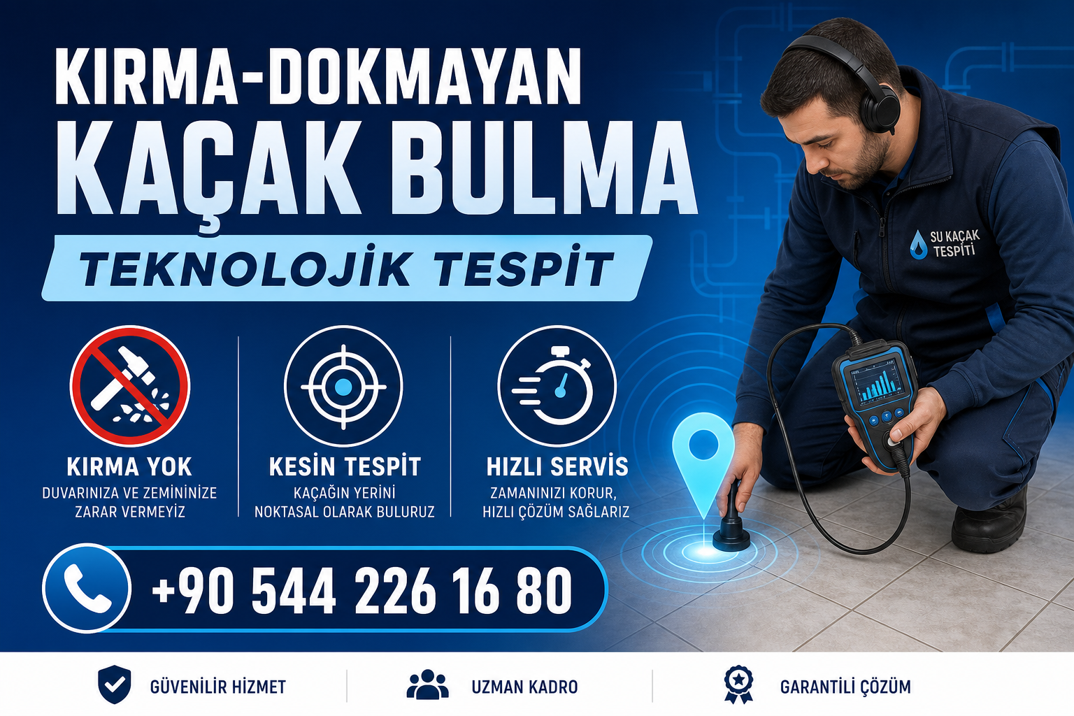 Kırmadan Kaçak Bulma